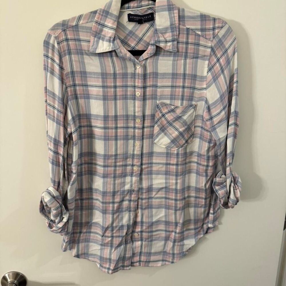 Aeropostale Women's Plaid Shirt